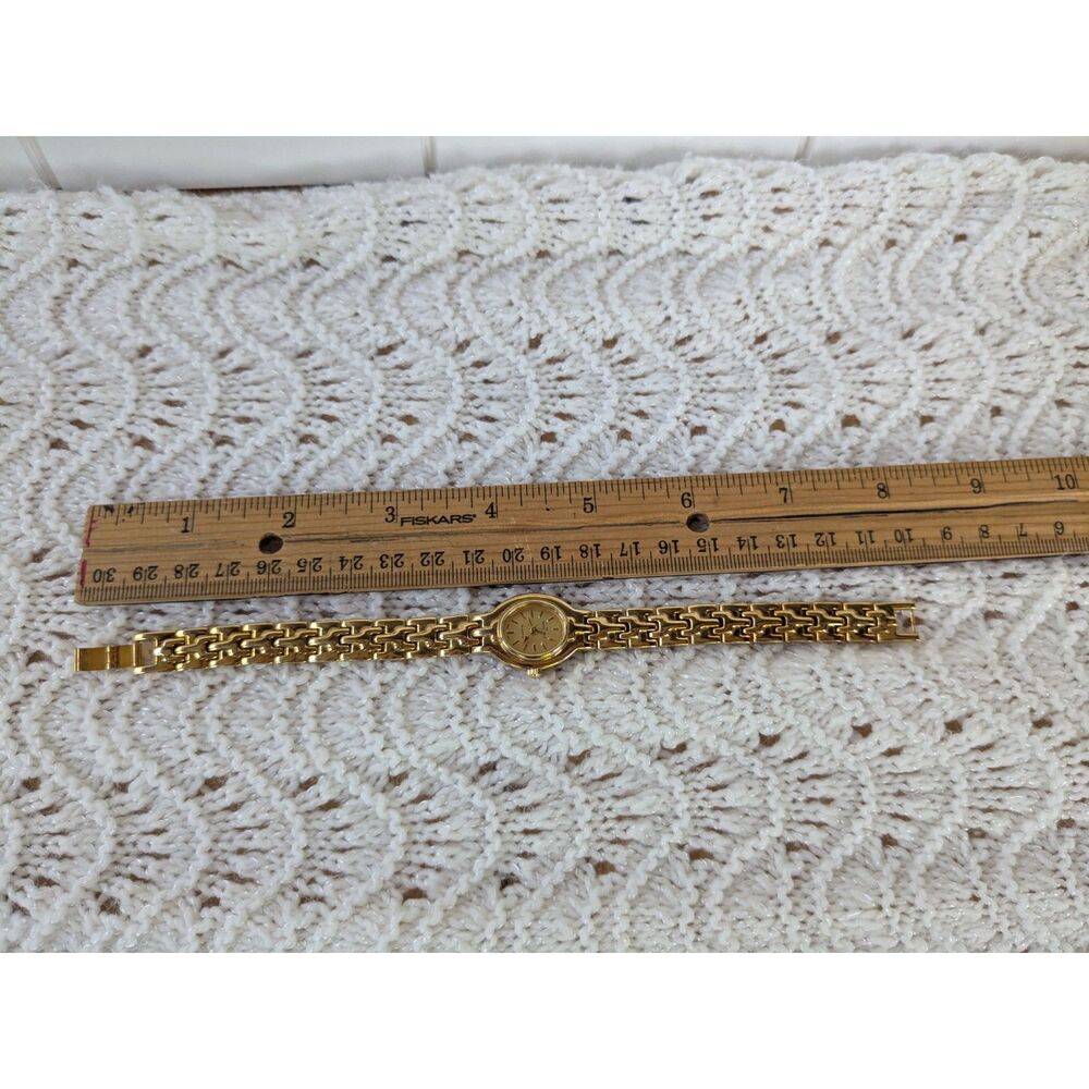 SG Swiss Gold Quartz Ladies Watch - Gold - Needs Battery